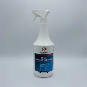 TOTAL Coat & Tail Spray 1 L – für glänzendes, kämmbares Fell und Mähne