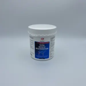 TOTAL Muscle Regeneration 600 g – Ergänzungsfutter mit Lysin, Methionin, MSM, Vitamin E & Selen zur Unterstützung der Muskelregeneration und des Zellschutzes bei Pferden nach intensiver Belastung