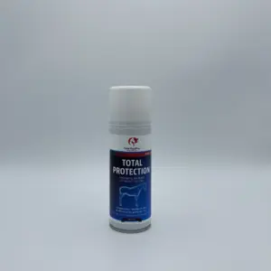 TOTAL Protection Spray für Pferde – 200 ml Zinkoxid-Wundspray zur Pflege gereizter Haut, bei Mauke, Scheuerstellen und kleinen Verletzungen. Schützt atmungsaktiv, alkohol- & dopingfrei.