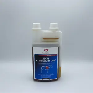 Total Respiratory Care für Pferde mit Husten und Schleim – natürliches Ergänzungsfuttermittel für gesunde Atemwege